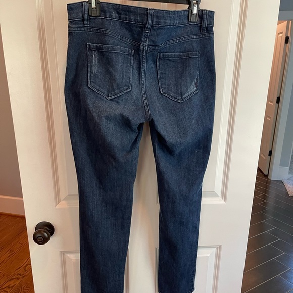 EUC size 8 Daisy Fuentes skinny jeans - Picture 2 of 4